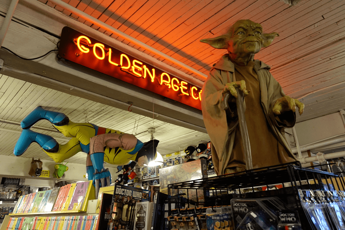 Golden Age Comics at Pike Place