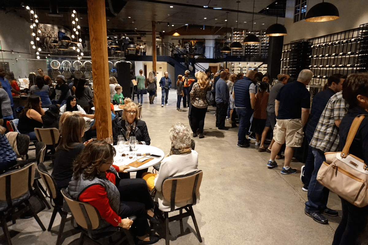 Inside Chateau Ste. Michelle Winery