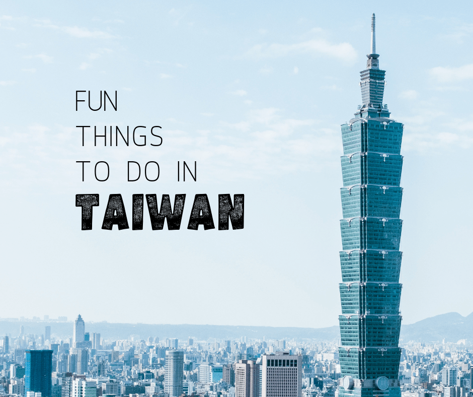 Check out these fun things to do in Taiwan! Includes outdoor adventures, incredible views from high above, and delicious food!