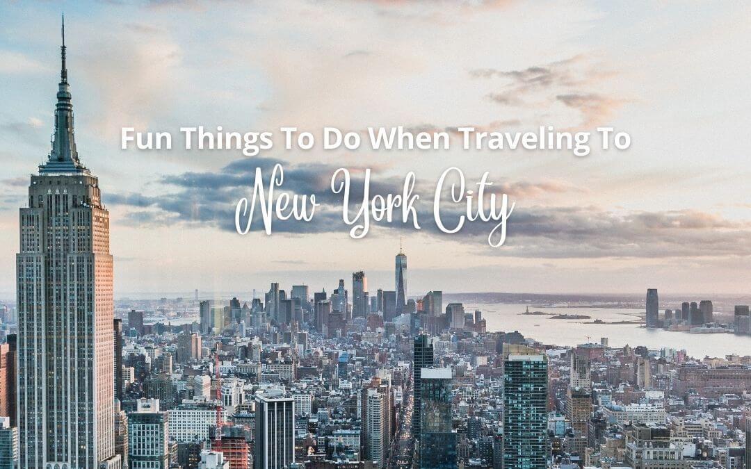 Traveling to New York City? Whether you've visited before, or it's your first time, you'll love these seven fun things to do in the Big Apple.