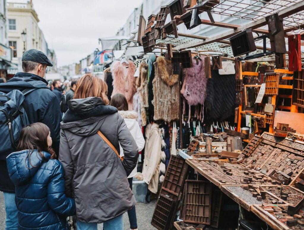 Portobello Road Market, London